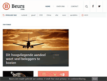 Tablet Screenshot of beurs.com
